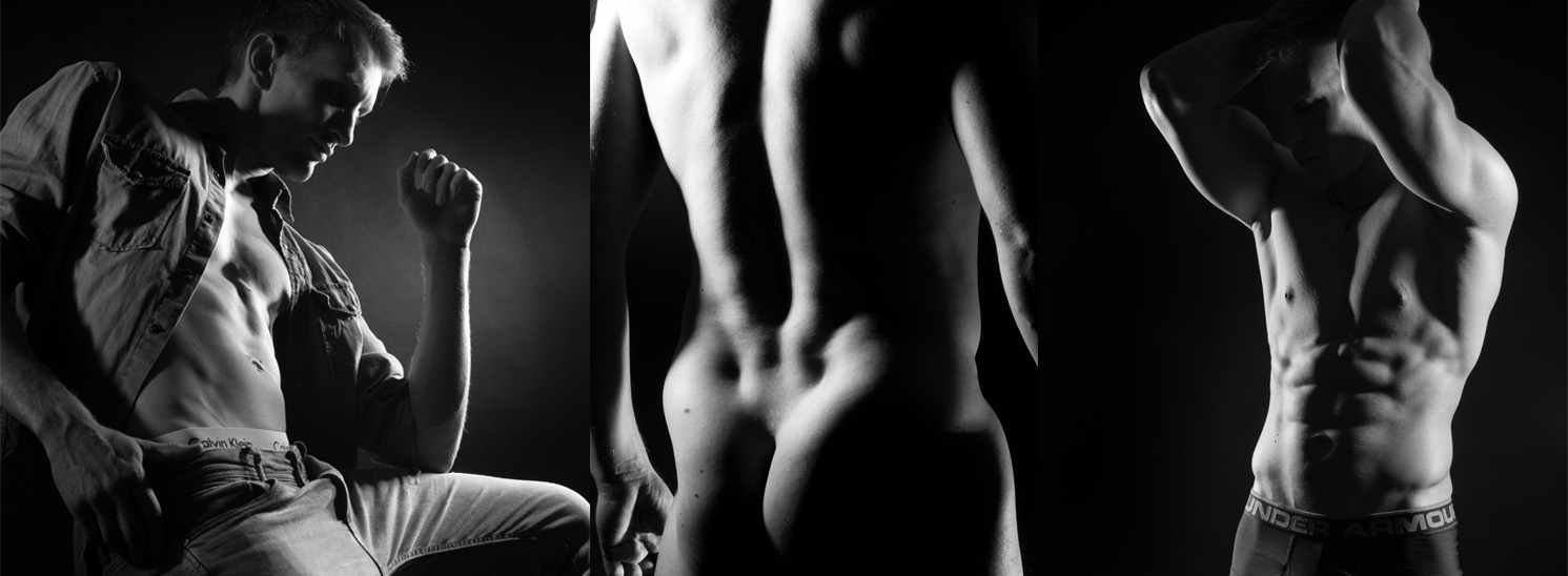 Erotikshooting für Männer auch Sportfotografie